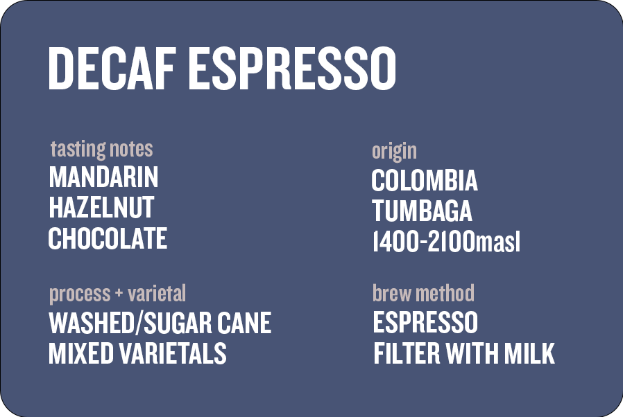 Decaf Espresso